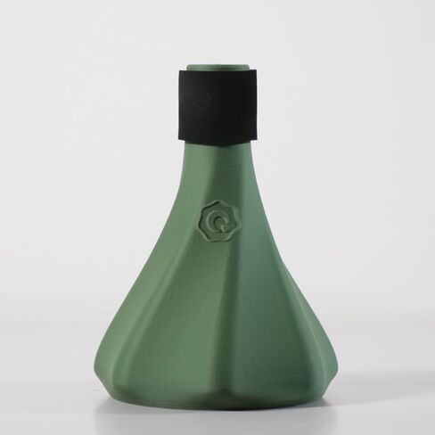 Trumpet Practice Mute – Ultra-Quiet, Lightweight 3-in-1 Capsule (Silencer, Blowing, Tone) – QooMute (Asche - Ash Gray) in Saudi Arabia