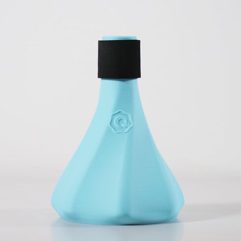 Trumpet Practice Mute – Ultra-Quiet, Lightweight 3-in-1 Capsule (Silencer, Blowing, Tone) – QooMute (Asche - Ash Gray) in Saudi Arabia