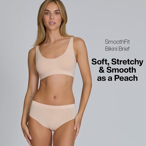 STEP ONE SmoothFit Bikini Brief. Ultra-Soft, Breathable, Viscose from Bamboo, Moisture Wicking Hypoallergenic, Sensitive Skin in Saudi Arabia