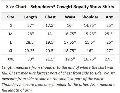 Schneiders Cowgirl Royalty Ladies Lightweight Stretch Show Shirt | Equestrian Elegance & Comfort for Horse Riders in Saudi Arabia