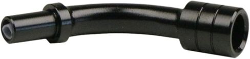 Bike V Brake Noodle Cable Guide Pipe Aluminum Alloy Easy Installation Replace Sturdy Oil Filled Inner Tube Bicycle Brake Part, Black in Saudi Arabia