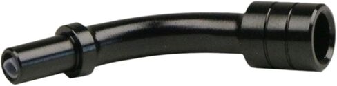 Bike V Brake Noodle Cable Guide Pipe Aluminum Alloy Easy Installation Replace Sturdy Oil Filled Inner Tube Bicycle Brake Part, Black in Saudi Arabia