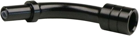 Bike V Brake Noodle Cable Guide Pipe Aluminum Alloy Easy Installation Replace Sturdy Oil Filled Inner Tube Bicycle Brake Part, Black in Saudi Arabia