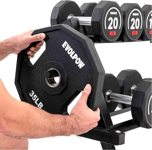 3 Tier Multifunctional Dumbbells Weights Barbells Rack, 1100 lbs Weight Capacity (Rack Only) in Saudi Arabia
