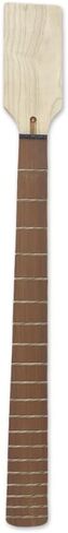 Unfinished Electric Bass guitar neck 20 Fret 32inch Maple Rosewood Fretboard Paddle head No Inlay Electric Guitar Neck Replacement - Bolt On(42mm-64mm) in Saudi Arabia