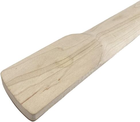 رأس مجداف برقبة جيتار باس، مقاس 21 فريت 32 بوصة، خشب القيقب مع لوح فريتس من خشب الورد، عرض الجوز 38 مم، عرض الكعب 65 مم، كعب مثبت بمسمار in Kuwait