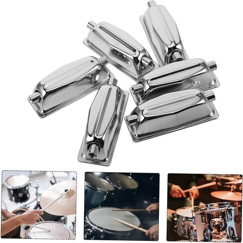 TOYANDONA 6pcs Professional Drum Accessories Lugs for Bass Drum and Snare Replacement Parts in Saudi Arabia