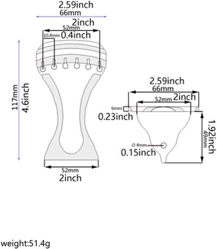 Dobro Tailpiece Zinc Alloy Tailpiece for 6 Strings Dobro Resonator Guitar in Saudi Arabia