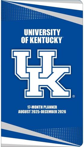 Kentucky Wildcats 2025-26 17-Month Pocket Planner (26998890531) in Saudi Arabia