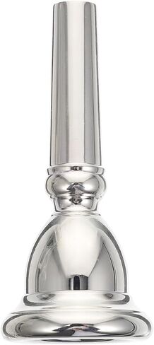 FAVOMOTO Euphonium Mute Horn Mouthpiece Silver Plated Copper Replacement Part Musical Instrument Accessory for Bands in Saudi Arabia