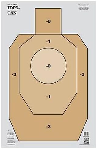 GunFun IDPA Target Pack - 9 Pack - 23x35 in Saudi Arabia