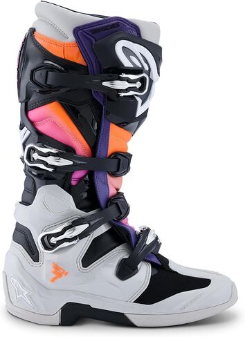 Alpinestars-Tech 7 Boots White/Black 10 (2012025-21-10) in Saudi Arabia