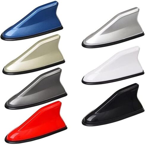 Roof Mount Antenna, Car Shark Fin Antenna for ESQ QX30 QX50 QX60 QX70 EX25 EX30d EX35 EX37 FX30d FX35 FX37 FX50 JX35, AM/FM/DAB Radio Aerial Mast Enhanced Signal Accessories(C) in Kuwait