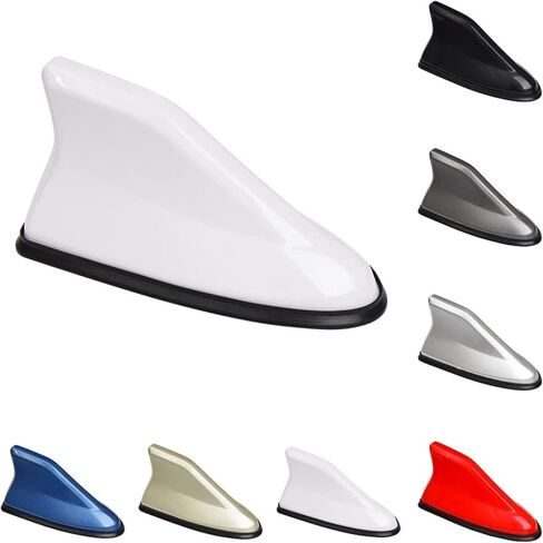 Roof Mount Antenna, Car Shark Fin Antenna for Ceed Mohave Carens Borrego Cadenza Picanto Shuma, AM/FM/DAB Radio Aerial Mast Enhanced Signal Accessories,B(F) in Kuwait