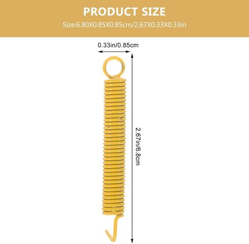 ERINGOGO 6 Pack Soft Tremolo Bridge Springs for Electric Guitar Replacement Parts Guitar Bridge Tension Springs in Saudi Arabia