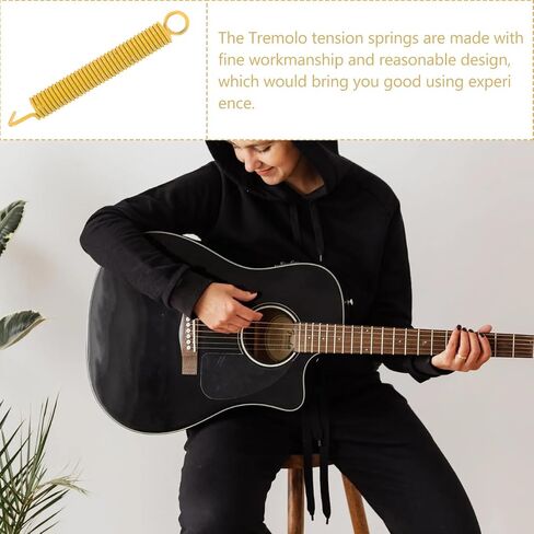 ERINGOGO 6 Pack Soft Tremolo Bridge Springs for Electric Guitar Replacement Parts Guitar Bridge Tension Springs in Saudi Arabia