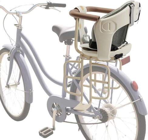 Rear Kid's Bike seat, Rear Child Carrier Bike Chair Rear Mount Bike seat with Armrests, Pedals and Harness for Kids Under 5 Years Old (Up to 220lb) in Saudi Arabia
