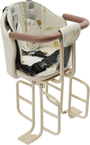 Rear Kid's Bike seat, Rear Child Carrier Bike Chair Rear Mount Bike seat with Armrests, Pedals and Harness for Kids Under 5 Years Old (Up to 220lb) in Saudi Arabia