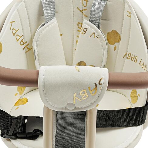 Rear Kid's Bike seat, Rear Child Carrier Bike Chair Rear Mount Bike seat with Armrests, Pedals and Harness for Kids Under 5 Years Old (Up to 220lb) in Saudi Arabia