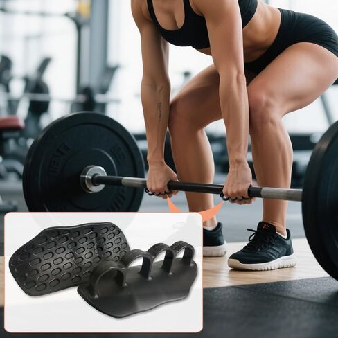 Gym Grips for Men & Women - Weightlifting Grips with Full Palm Anti-Slip Protection, Callus Protectors for Hands for Pull Ups, Barbell, Dumbbell Workouts | Workout Hand Grips for Weightlifting in Saudi Arabia
