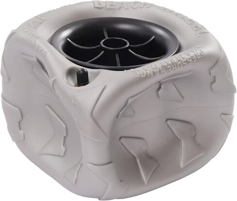 Beach Balloon Wheels 2 Pack Beach Cart Tires PVC Replacement Sand Tires Inflatable Sand Wheels Big Cart Wheel for Kayak Dolly Canoe Dolly Buggy Wagon, 88lbs Load Capacity in Saudi Arabia