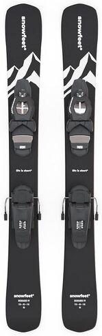 Short Skis for Snow | 99 cm | Skiblades Snowblades Skiboards Little Short Skis | Snowfeet* in Saudi Arabia
