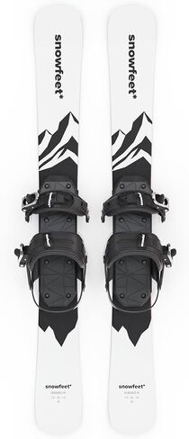 Short Skis for Snow | 99 cm | Skiblades Snowblades Skiboards Little Short Skis | Snowfeet* in Kuwait