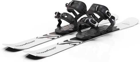 Short Skis for Snow | 99 cm | Skiblades Snowblades Skiboards Little Short Skis | Snowfeet* in Kuwait