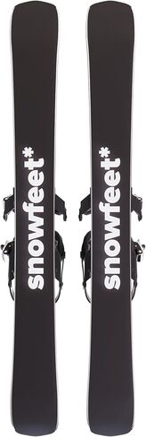 Short Skis for Snow | 99 cm | Skiblades Snowblades Skiboards Little Short Skis | Snowfeet* in Kuwait