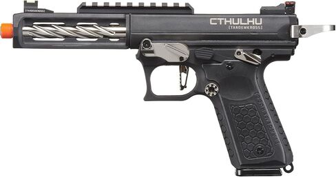 Lancer Tactical Polymer Lightweight Full Auto/Semi Gas Blowback Airsoft Pistol w/Red Dot Mount Plate (Tandemkross Cthulhu) in Saudi Arabia