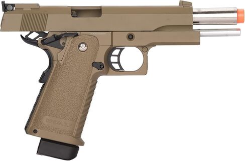 مسدس يدوي من الفولاذ من Golden Eagle Hi-Capa 1911 Airsoft مع BBS مقاس 6 مم ومحمل سرعة in Kuwait