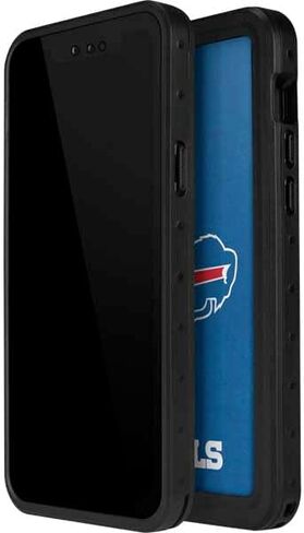 حافظة هاتف مقاومة للماء من Skinit متوافقة مع هاتف iPhone 15 - تصميم مرخص رسميًا من NFL Buffalo Bills in Saudi Arabia
