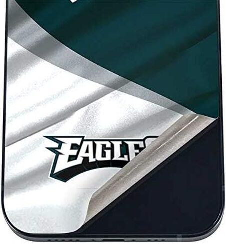 Skinit Decal Phone Skin Compatible with iPhone 12 - Officially Licensed NFL Philadelphia Eagles Design in Saudi Arabia