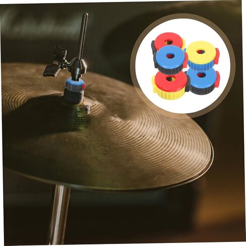 FAVOMOTO 5 Pieces Cymbal Nut Quick Cymbal Nuts Cymbal Holder Butterfly Nuts Drum Butterfly Nut Universal Roller Suite Plastic in Saudi Arabia