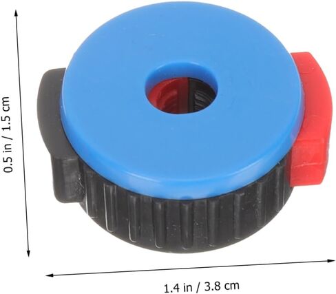 FAVOMOTO 5 Pieces Cymbal Nut Quick Cymbal Nuts Cymbal Holder Butterfly Nuts Drum Butterfly Nut Universal Roller Suite Plastic in Saudi Arabia