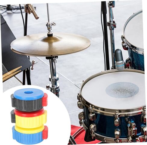 FAVOMOTO 5 Pieces Cymbal Nut Quick Cymbal Nuts Cymbal Holder Butterfly Nuts Drum Butterfly Nut Universal Roller Suite Plastic in Saudi Arabia