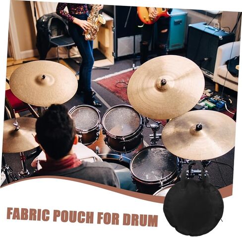 Toyvian Portable Waterproof Drum Bag Oxford Fabric Camping Duffle Bag for Drum Sticks Accessories in Saudi Arabia