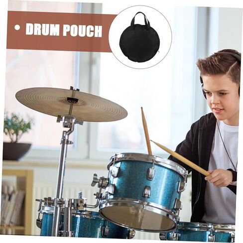 Toyvian Portable Waterproof Drum Bag Oxford Fabric Camping Duffle Bag for Drum Sticks Accessories in Saudi Arabia