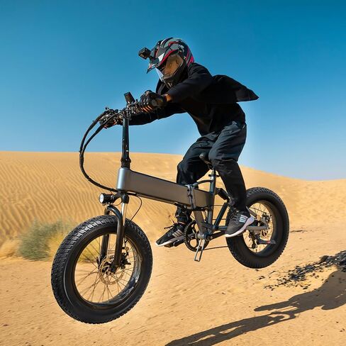 YUNSCM 1-PC 24" E-Bike Tire 24 x 4.0/98-507 Compatible with 24x4.0 24x4 Fat E-Bike All-Terrain Directional Tread Bicycle Tire in Saudi Arabia