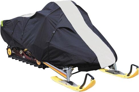 SBU 600D Snowmobile Travel and Storage Cover Compatible for 2010-2010 Model Year Ski Doo Bombardier SKANDIC Tundra LT Sleds. Slush and Mud Protection in Kuwait