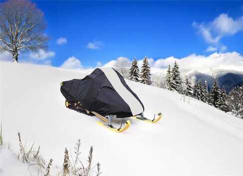 SBU 600 Denier Snowmobile trailerable Cover Compatible for The 2000-2004 Yamaha Model Mountain MAX 700 snowmachine sled. in Kuwait