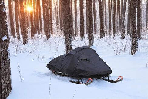 SBU 300D Snowmobile Travel and Storage Cover Compatible for 1999-2001 Yamaha Phazer 500 Sleds. Slush and Mud Protection in Kuwait
