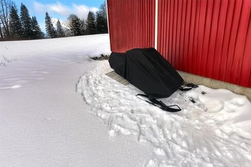 SBU 300D Snowmobile Travel and Storage Cover Compatible for 1999-2001 Yamaha Phazer 500 Sleds. Slush and Mud Protection in Kuwait