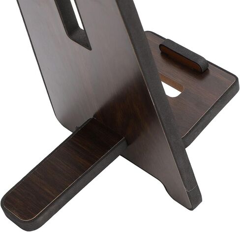 Keenso Clarinet Stand, Rosewood Frame with Foam Padding, Portable Stand for Woodwind Musicians in Saudi Arabia