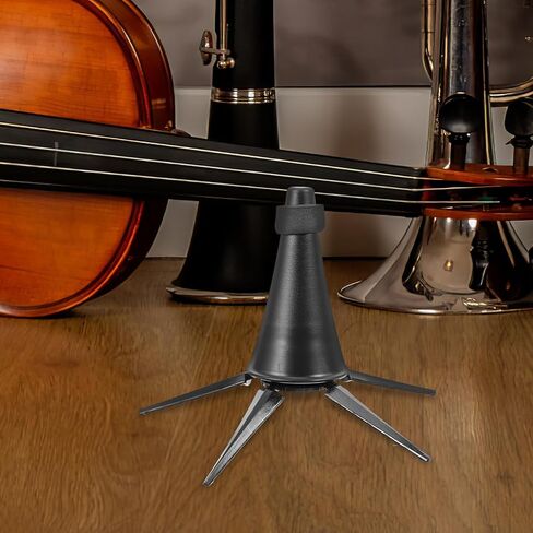 حامل حامل كلارينيت محمول من SUPVOX مع بطانة قطنية وبنية معدنية ودعم أرضي ثابت لآلات الرياح، ملحق حماية سهل الإعداد للكلارينيت in Kuwait