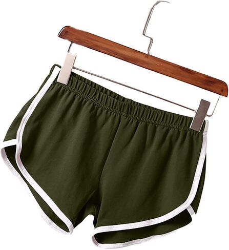 3 Pack Shorts for Women Summer Casual High Waisted Dolphin Workout Gym Running Athletic Sports Shorts Lounge in Saudi Arabia