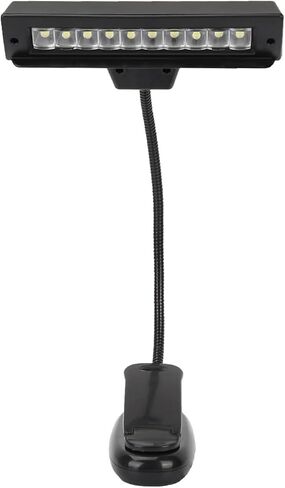 Music Stand Light, Portable Clip-on Position Adjustable LED Musician Lamp Reading Light for Music Stands Pianos Work Tables Desks Reading in Saudi Arabia