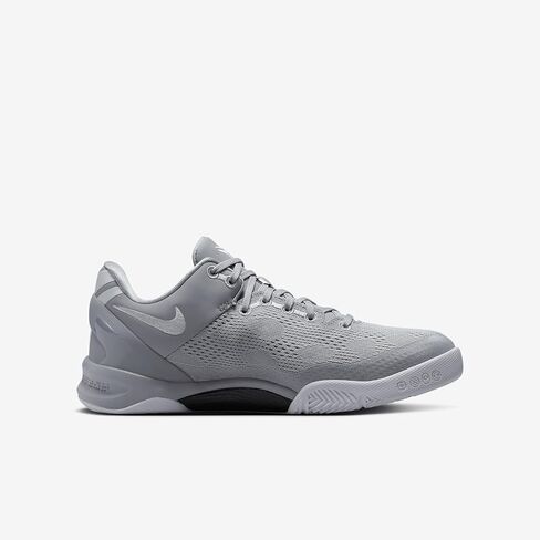 Kobe 8 Big Kids' Basketball Shoes (FN0266-003, Wolf Grey/Wolf Grey/White) Size 4 in Saudi Arabia