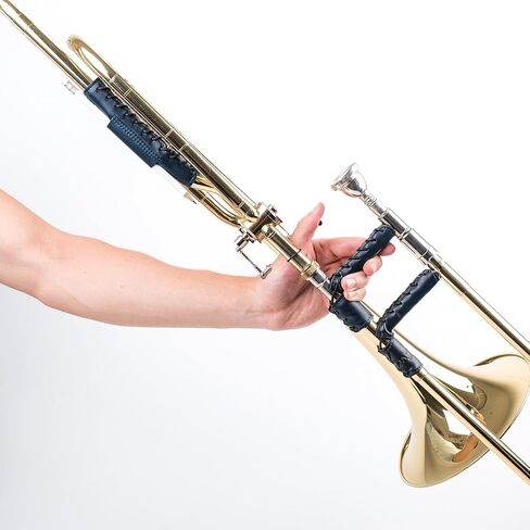 واقي الرقبة الترومبون النباتي - لفافة رقبة منخفضة مع حامل أقلام - حماية مضادة للانزلاق ومقاومة للعرق للاعبين (رمادي) in Kuwait