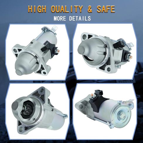 1G023-63010 12V 1.0KW 9T New Starter متوافق مع محركات الديزل D722 D782 18 20 21 Series 1996-2013 1G023-63011 67980-31151 1G02363010 1G02363011 6798031151 2280005910 2280005911 SND0338 in Kuwait